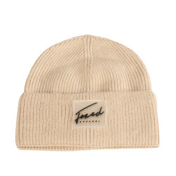 FOXED® BEANIE "SIGNATURE" SOFT BEIGE