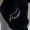 FOXED® STATEMENT OVERSIZE SWEATER NAVY BLUE