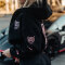 FOXED® DEDICATION CROPPED ZIPPER BLACK/ROSE M