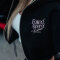 FOXED® DEDICATION CROPPED ZIPPER BLACK/ROSE M