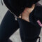 FOXED® DEDICATION CROPPED ZIPPER BLACK/ROSE M