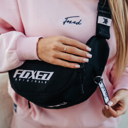 FOXED® BODY BAG BLACK/SOFT ROSE