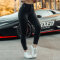 FOXED® HIGH-WAISTED JEANS BLACK