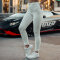 FOXED® HIGH-WAISTED JEANS WHITE