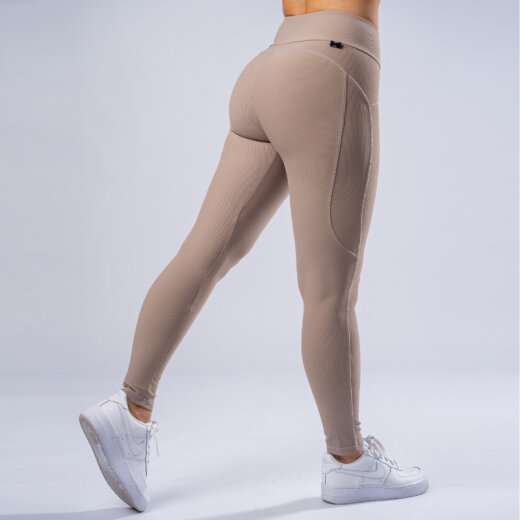 FOXED® "RIFFLE MAMBA" LEGGINGS CHOCOLATE ICE M