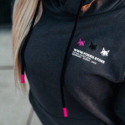 FOXED® "NEON DRIP" PREMIUM UNISEX HOODIE PINK (limited edition)