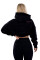 FOXED® RAZZLE DAZZLE PREMIUM CROPPED WOMEN HOODIE XS