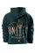 FOXED® "UNITED" PREMIUM UNISEX HOODIE GREEN HEAVY XS