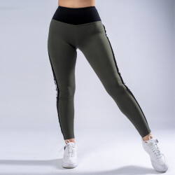 FOXED® HIGHWAIST LEGGINGS "ZOÉ" KHAKI L