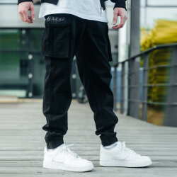 FOXED® CARGO PREMIUM PANTS UNISEX V3 BLACK XL