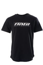 FOXED® "CLASSIC V2" UNISEX LONGFIT T-SHIRT BLACK XS