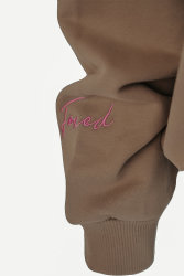 FOXED® "STATEMENT" OVERSIZE SWEATER CHAI BROWN HEAVY