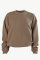FOXED® "STATEMENT" OVERSIZE SWEATER CHAI BROWN HEAVY