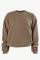FOXED® "STATEMENT" OVERSIZE SWEATER CHAI BROWN HEAVY S