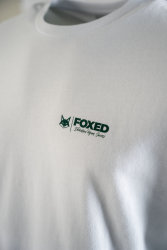 FOXED® "ICONIC" UNISEX OVERSIZE T-SHIRT WHITE HEAVY