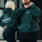 FOXED® "ICONIC" UNISEX HOODIE EVERGREEN HEAVY L