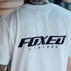 FOXED® "ESSENTIAL TEE" UNISEX REGULAR SHIRT WHITE XL