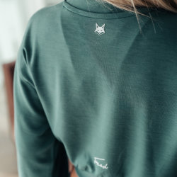 FOXED® "MIA" TWISTED SWEATER LUXE GREEN