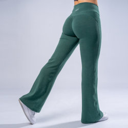 FOXED® "MIA" FLARED LEGGINGS LUXE GREEN M