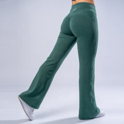 FOXED® "MIA" FLARED LEGGINGS LUXE GREEN XL