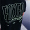 FOXED® "AMPLIFY" UNISEX LONGFIT T-SHIRT BLACK/GREEN L