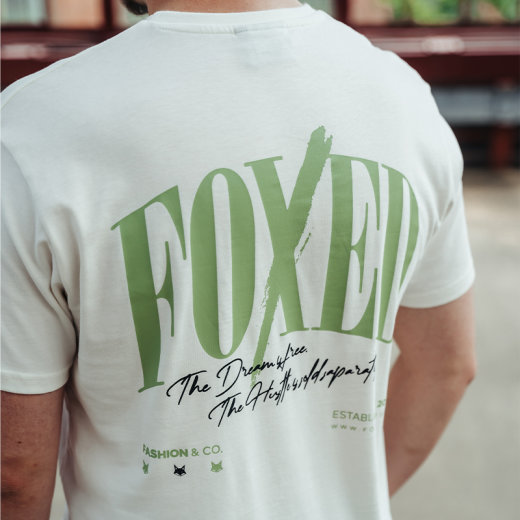 FOXED® "HUSTLE" UNISEX SHIRT CREME