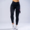 FOXED® CARGO 3-POCKET LEGGINGS BLACK/PINK L