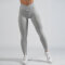 FOXED® BODY FLEX LEGGINGS SEAMLESS GREY MELANGE S