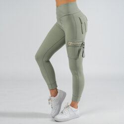 FOXED® CARGO 3-POCKET LEGGINGS KHAKI