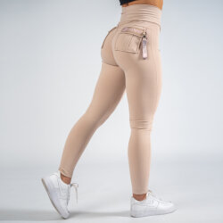 FOXED® "CARGO" 3-POCKET BLUSH LEGGINGS