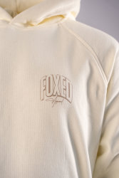 FOXED® "INFINITY" UNISEX HOODIE COCONUT MILK