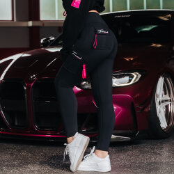 FOXED® CARGO 3-POCKET LEGGINGS RAZZLE DAZZLE XS