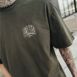 FOXED® "INFINITY" UNISEX OVERSIZE SHIRT FOREST GREEN 4XL