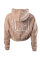 FOXED® "INFINITY" CROPPED WOMEN HOODIE ZIPPER MUSHROOM